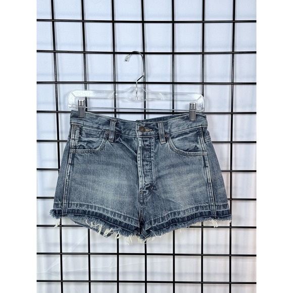 Free People Pants - Free People Costello Vintage Frayed Hem‎ Cutoff Denim Shorts Womens 26 OB474619